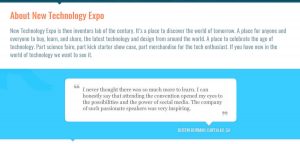 About New Technology Expo
