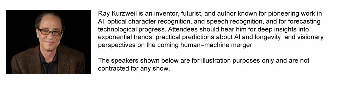 Speaker Slide 2 Ray Kurzweil